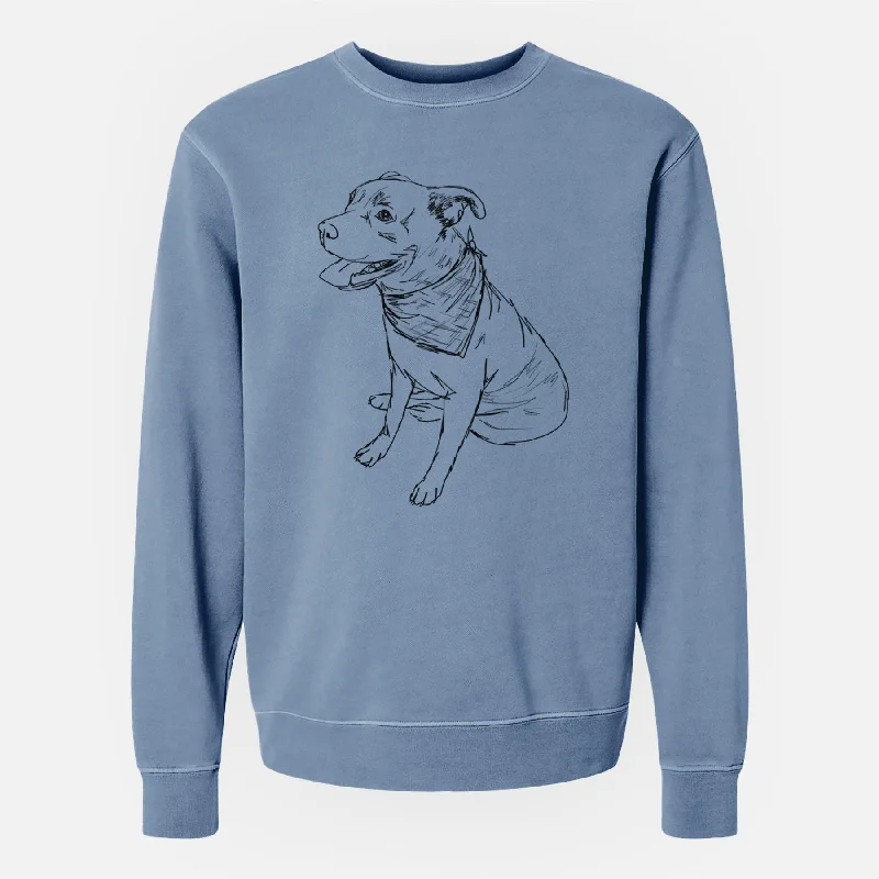 Doodled Comet the Pitbull Mix - Unisex Pigment Dyed Crew Sweatshirt Hoodie with Drop Shoulder Relaxed Streetwear Hoodie with Drop Shoulder Relaxed Streetwear Doodled Comet the Pitbull Mix - Unisex Pigment Dyed Crew Sweatshirt Hoodie with Drop Shoulder Relaxed Streetwear Hoodie with Drop Shoulder Relaxed Streetwear