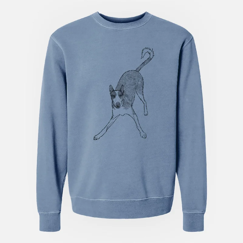 Doodled Hunee the Ibizan Sighthound - Unisex Pigment Dyed Crew Sweatshirt Hoodie with Toggle Buttons Decorative Unique Hoodie with Toggle Buttons Decorative Unique Doodled Hunee the Ibizan Sighthound - Unisex Pigment Dyed Crew Sweatshirt Hoodie with Toggle Buttons Decorative Unique Hoodie with Toggle Buttons Decorative Unique