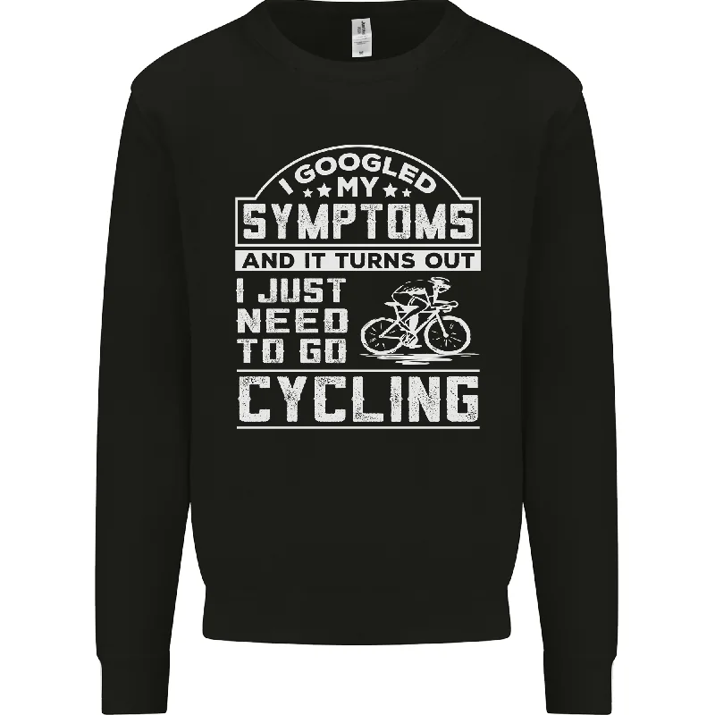 Cycling I Googled My Symptoms Cyclist Funny Mens Sweatshirt Jumper Hoodie with Hem Drawcord Adjustable Customizable Hoodie with Hem Drawcord Adjustable Customizable Cycling I Googled My Symptoms Cyclist Funny Mens Sweatshirt Jumper Hoodie with Hem Drawcord Adjustable Customizable Hoodie with Hem Drawcord Adjustable Customizable