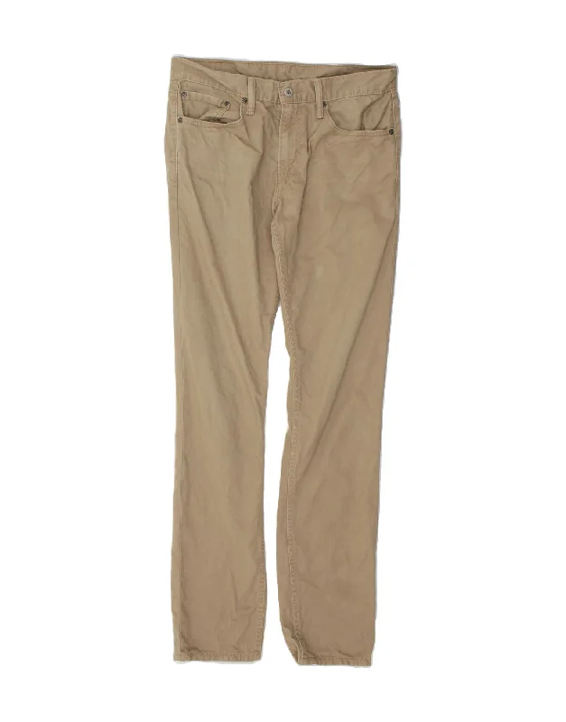 LEVI'S Mens 511 Slim Casual Trousers W32 L34 Beige Cotton Cropped Trousers Casual Linen Cropped Trousers Casual Linen LEVI'S Mens 511 Slim Casual Trousers W32 L34 Beige Cotton Cropped Trousers Casual Linen Cropped Trousers Casual Linen