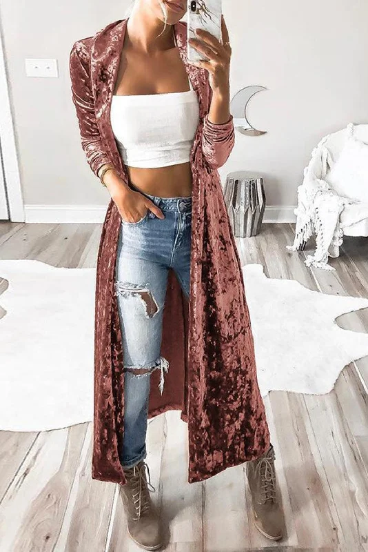Open Front Long Sleeve Longline Velvet Cardigan Asymmetrical,ymmetric Pencil Cardigan Asymmetrical,ymmetric Pencil Cardigan Open Front Long Sleeve Longline Velvet Cardigan Asymmetrical,ymmetric Pencil Cardigan Asymmetrical,ymmetric Pencil Cardigan