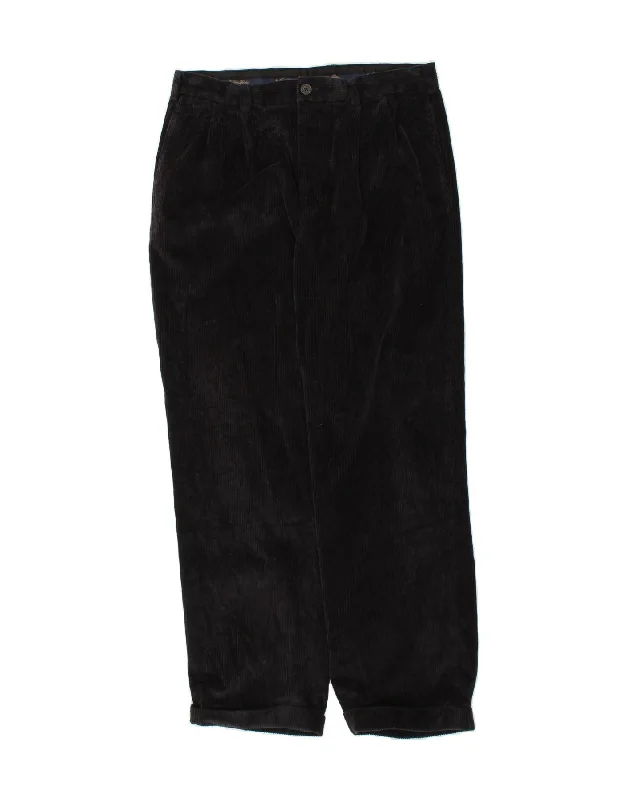 BROOKS BROTHERS Mens Elliot Pegged Corduroy Trousers W36 L32 Navy Blue Trousers chic elegant Trousers chic elegant BROOKS BROTHERS Mens Elliot Pegged Corduroy Trousers W36 L32 Navy Blue Trousers chic elegant Trousers chic elegant