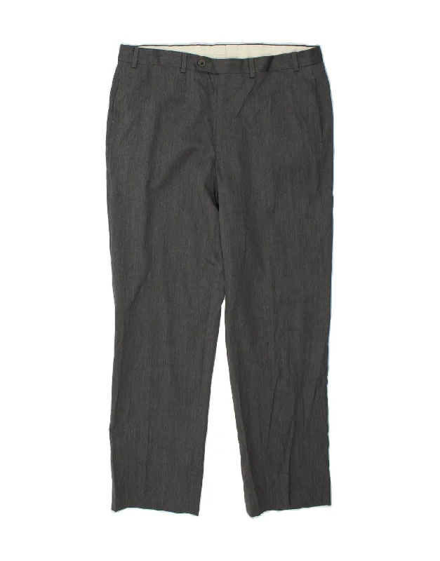 BROOKS BROTHERS Mens Madison Fit Slim Suit Trousers W36 L32 Grey Wool Chinos Cotton Straight Leg Chinos Cotton Straight Leg BROOKS BROTHERS Mens Madison Fit Slim Suit Trousers W36 L32 Grey Wool Chinos Cotton Straight Leg Chinos Cotton Straight Leg