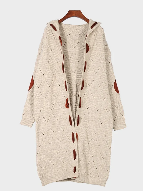 Openwork Long Sleeve Open Front Hooded Cardigan Tailored Straight A-Line Tailored Straight A-Line Openwork Long Sleeve Open Front Hooded Cardigan Tailored Straight A-Line Tailored Straight A-Line