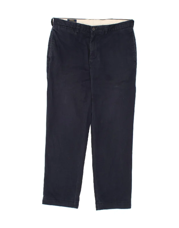 RALPH LAUREN Mens Straight Chino Trousers W34 L30 Navy Blue Cotton Trousers Polka Dot Cute Trousers Polka Dot Cute RALPH LAUREN Mens Straight Chino Trousers W34 L30 Navy Blue Cotton Trousers Polka Dot Cute Trousers Polka Dot Cute