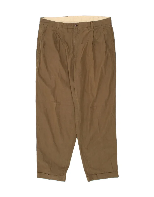 NAUTICA Mens Clipper Pegged Chino Trousers W38 L30 Khaki Cotton Trousers versatile all-occasion Trousers versatile all-occasion NAUTICA Mens Clipper Pegged Chino Trousers W38 L30 Khaki Cotton Trousers versatile all-occasion Trousers versatile all-occasion