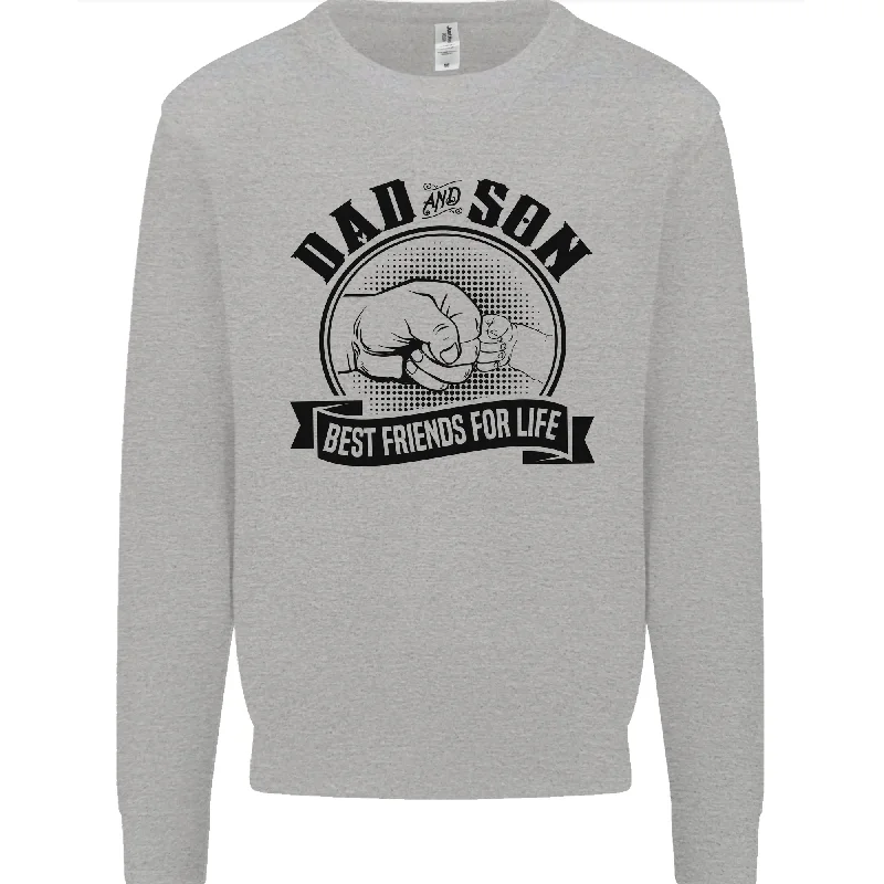 Dad & Son Best Friends For Life Mens Sweatshirt Jumper Hoodie with Cropped Fit Short Trendy Hoodie with Cropped Fit Short Trendy Dad & Son Best Friends For Life Mens Sweatshirt Jumper Hoodie with Cropped Fit Short Trendy Hoodie with Cropped Fit Short Trendy