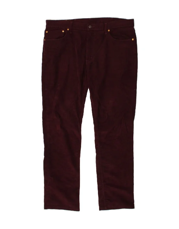 LEVI'S Mens 511 Slim Corduroy Trousers W38 L32 Burgundy Cotton Trousers practical easy-care Trousers practical easy-care LEVI'S Mens 511 Slim Corduroy Trousers W38 L32 Burgundy Cotton Trousers practical easy-care Trousers practical easy-care