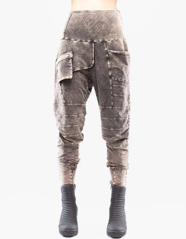 TROUSERS BAGGY RUSTY W Trousers Evening Elegant Trousers Evening Elegant