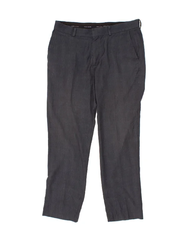 TOMMY HILFIGER Mens Straight Chino Trousers W34 L30 Grey Polyester Trousers Capri Summer Trousers Capri Summer TOMMY HILFIGER Mens Straight Chino Trousers W34 L30 Grey Polyester Trousers Capri Summer Trousers Capri Summer