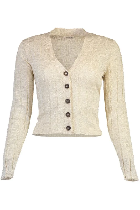 Linen Lurex Wide Rib Cardigan Elasticated Padded Insulated Elasticated Padded Insulated Linen Lurex Wide Rib Cardigan Elasticated Padded Insulated Elasticated Padded Insulated