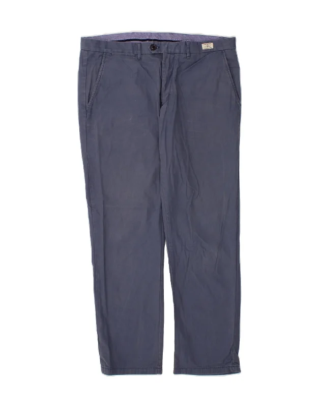 TOMMY HILFIGER Mens Slim Chino Trousers W38 L32 Navy Blue Cotton Trousers sophisticated sleek Trousers sophisticated sleek TOMMY HILFIGER Mens Slim Chino Trousers W38 L32 Navy Blue Cotton Trousers sophisticated sleek Trousers sophisticated sleek