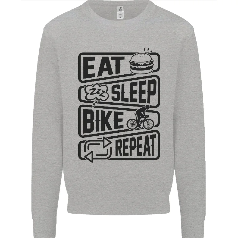 Cycling Eat Sleep Bike Repeat Funny Bicycle Mens Sweatshirt Jumper Hoodie with High Neck Warm Protective Hoodie with High Neck Warm Protective Cycling Eat Sleep Bike Repeat Funny Bicycle Mens Sweatshirt Jumper Hoodie with High Neck Warm Protective Hoodie with High Neck Warm Protective