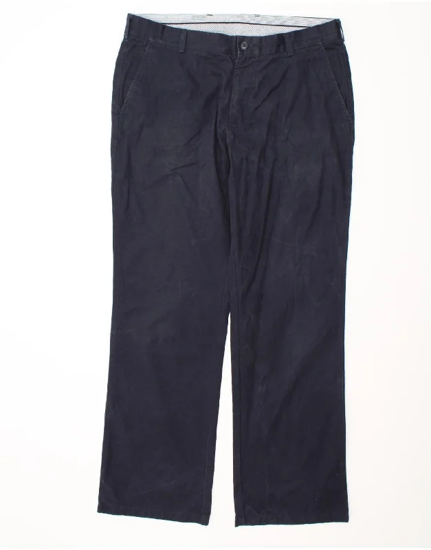 TOMMY HILFIGER Mens Straight Chino Trousers W38 L34 Navy Blue Cotton Trousers Designer Luxury Trousers Designer Luxury TOMMY HILFIGER Mens Straight Chino Trousers W38 L34 Navy Blue Cotton Trousers Designer Luxury Trousers Designer Luxury