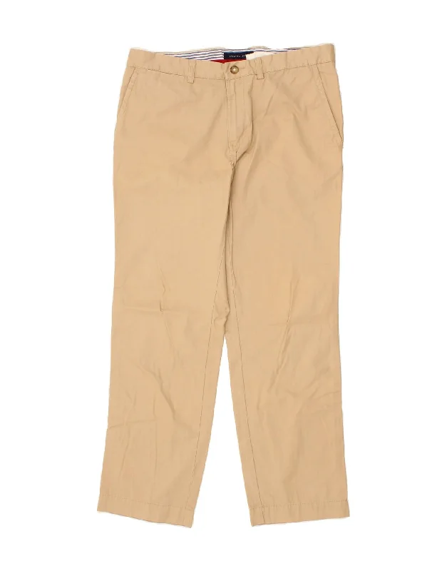 TOMMY HILFIGER Mens Straight Chino Trousers W34 L30 Beige Cotton Trousers cozy comfortable Trousers cozy comfortable TOMMY HILFIGER Mens Straight Chino Trousers W34 L30 Beige Cotton Trousers cozy comfortable Trousers cozy comfortable