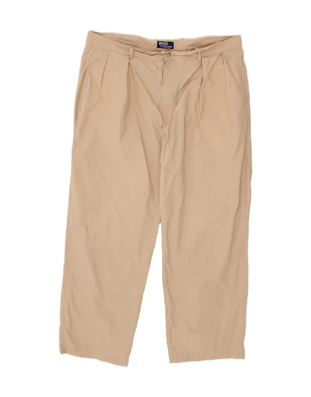 POLO RALPH LAUREN Mens Pegged Chino Trousers W40 L27 Beige Cotton Trousers luxurious high-end Trousers luxurious high-end POLO RALPH LAUREN Mens Pegged Chino Trousers W40 L27 Beige Cotton Trousers luxurious high-end Trousers luxurious high-end