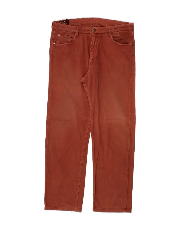 MARLBORO CLASSICS Mens Straight Casual Trousers W36 L29 Maroon Cotton Chinos Cotton Straight Leg Chinos Cotton Straight Leg MARLBORO CLASSICS Mens Straight Casual Trousers W36 L29 Maroon Cotton Chinos Cotton Straight Leg Chinos Cotton Straight Leg