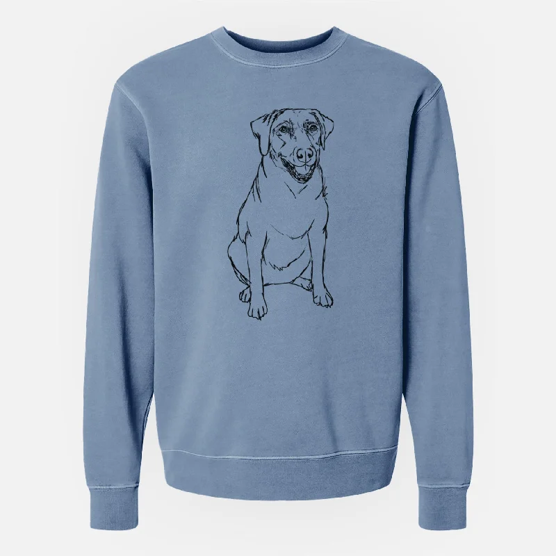 Doodled Callie the Labrador Retriever - Unisex Pigment Dyed Crew Sweatshirt Hoodie Crop Top Short Trendy Hoodie Crop Top Short Trendy Doodled Callie the Labrador Retriever - Unisex Pigment Dyed Crew Sweatshirt Hoodie Crop Top Short Trendy Hoodie Crop Top Short Trendy