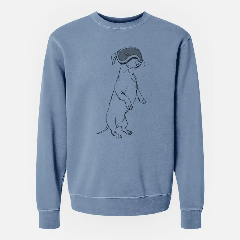 Doodled Moose the Mini Dachshund - Unisex Pigment Dyed Crew Sweatshirt Hoodie with Hidden Zipper Minimalist Clean Hoodie with Hidden Zipper Minimalist Clean Doodled Moose the Mini Dachshund - Unisex Pigment Dyed Crew Sweatshirt Hoodie with Hidden Zipper Minimalist Clean Hoodie with Hidden Zipper Minimalist Clean