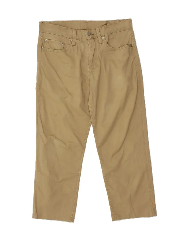 LEVI'S Mens 511 Slim Cropped Trousers W31 L23 Beige Cotton Trousers Trousers Formal Trousers Trousers Formal LEVI'S Mens 511 Slim Cropped Trousers W31 L23 Beige Cotton Trousers Trousers Formal Trousers Trousers Formal