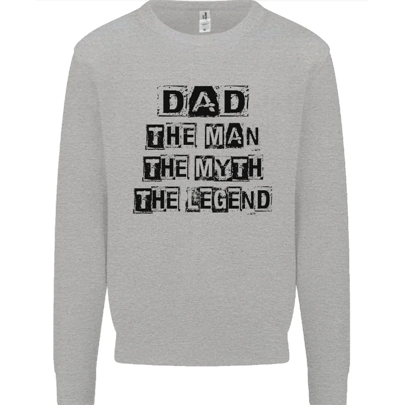 Dad the Man the Myth the Legend Mens Sweatshirt Jumper Hoodie with Thumb Holes Functional Cozy Hoodie with Thumb Holes Functional Cozy Dad the Man the Myth the Legend Mens Sweatshirt Jumper Hoodie with Thumb Holes Functional Cozy Hoodie with Thumb Holes Functional Cozy