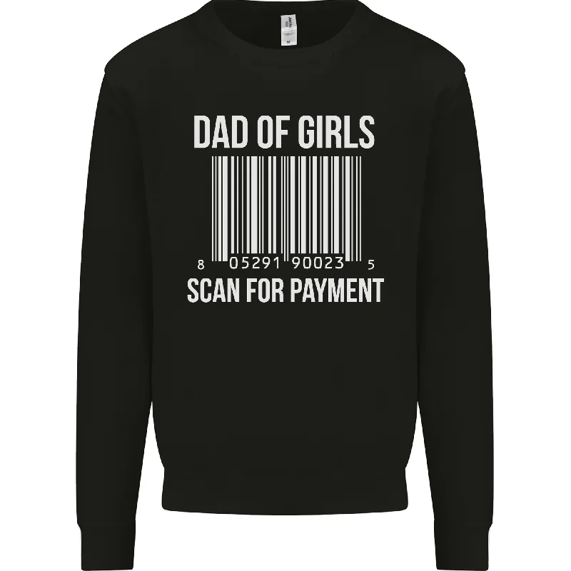 Dad of Girls Scan For Payment Fathers Day Mens Sweatshirt Jumper Oversized Hoodie Comfort Casual Oversized Hoodie Comfort Casual Dad of Girls Scan For Payment Fathers Day Mens Sweatshirt Jumper Oversized Hoodie Comfort Casual Oversized Hoodie Comfort Casual