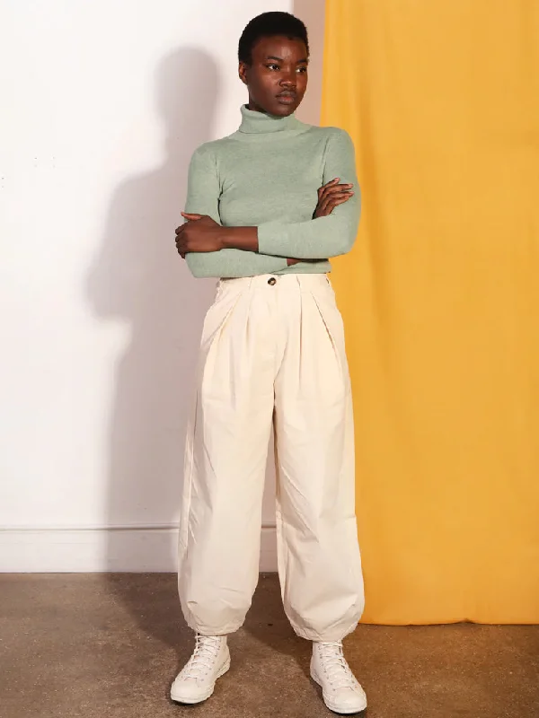 L.F. Markey Jenkin Trousers in Ecru Trousers Canvas Durable Trousers Canvas Durable