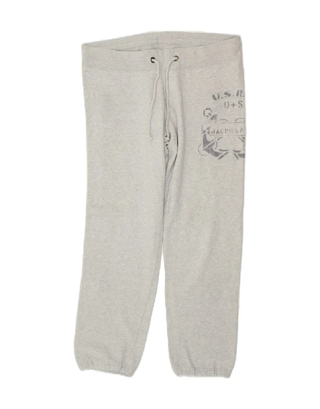 RALPH LAUREN Mens Graphic Tracksuit Trousers Joggers Medium Grey Cotton Trousers Winter Warm Trousers Winter Warm RALPH LAUREN Mens Graphic Tracksuit Trousers Joggers Medium Grey Cotton Trousers Winter Warm Trousers Winter Warm