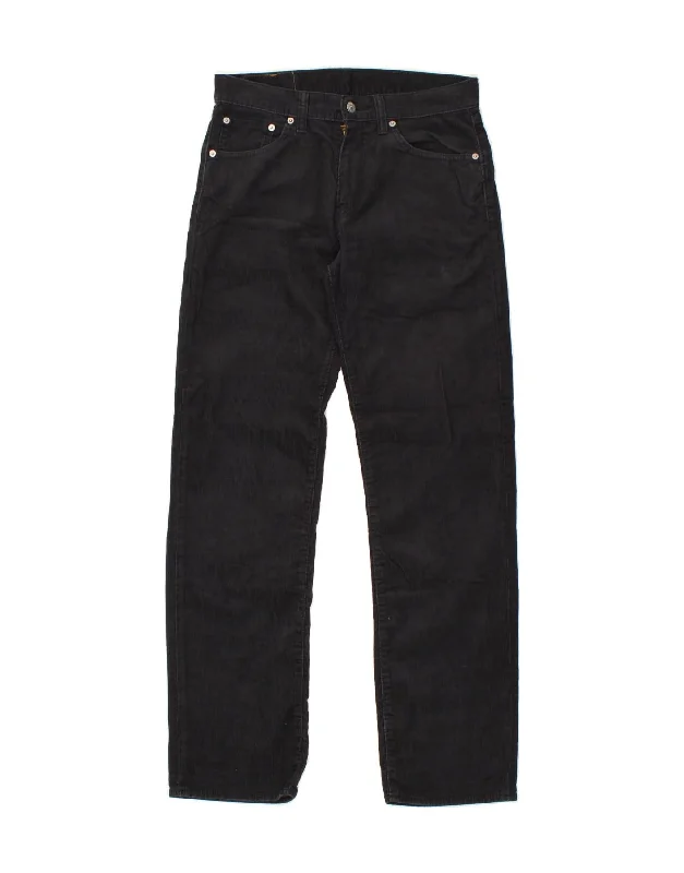 LEVI'S Mens 751 Straight Corduroy Trousers W30 L32 Grey Cotton Trousers Solid Black Trousers Solid Black LEVI'S Mens 751 Straight Corduroy Trousers W30 L32 Grey Cotton Trousers Solid Black Trousers Solid Black