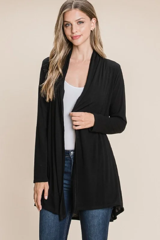 BOMBOM Open Front Long Sleeve Cardigan Terry Blend Velvet Blend Canvas Blend Terry Blend Velvet Blend Canvas Blend BOMBOM Open Front Long Sleeve Cardigan Terry Blend Velvet Blend Canvas Blend Terry Blend Velvet Blend Canvas Blend
