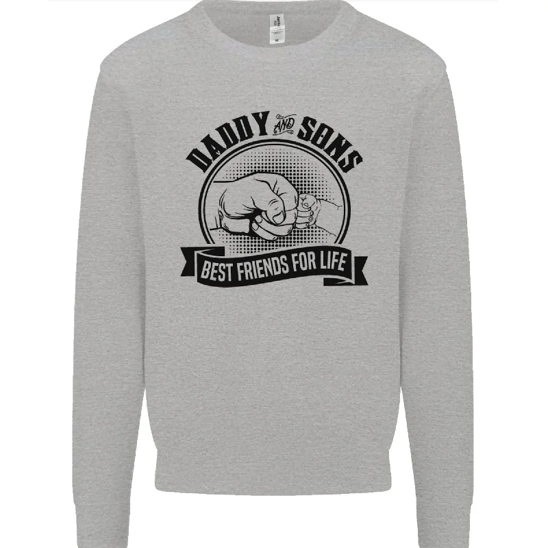 Daddy & Sons Best Friends Fathers Day Mens Sweatshirt Jumper Hoodie with Side Slits Relaxed Casual Hoodie with Side Slits Relaxed Casual Daddy & Sons Best Friends Fathers Day Mens Sweatshirt Jumper Hoodie with Side Slits Relaxed Casual Hoodie with Side Slits Relaxed Casual