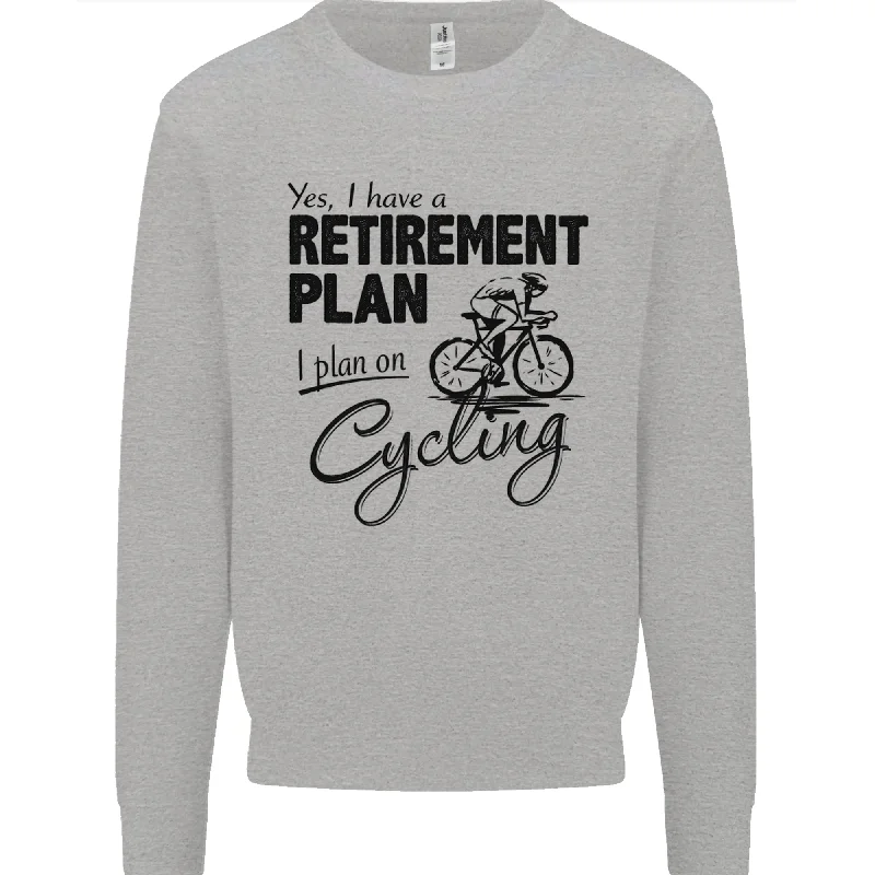 Cycling Retirement Plan Cyclist Bicycle Mens Sweatshirt Jumper Hoodie with Elastic Cuffs Stretchable Comfortable Hoodie with Elastic Cuffs Stretchable Comfortable Cycling Retirement Plan Cyclist Bicycle Mens Sweatshirt Jumper Hoodie with Elastic Cuffs Stretchable Comfortable Hoodie with Elastic Cuffs Stretchable Comfortable