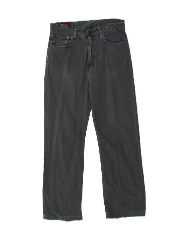 MARLBORO CLASSICS Mens Straight Casual Trousers W32 L29 Grey Cotton Trousers Brand Named Trousers Brand Named MARLBORO CLASSICS Mens Straight Casual Trousers W32 L29 Grey Cotton Trousers Brand Named Trousers Brand Named