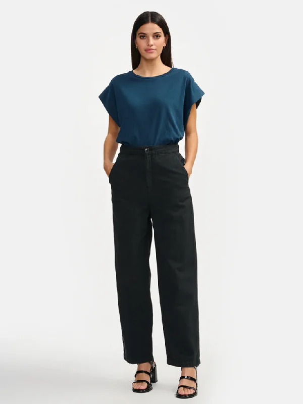 Bellerose Pasop Trousers in Off Black Trousers Bootcut Casual Trousers Bootcut Casual Bellerose Pasop Trousers in Off Black Trousers Bootcut Casual Trousers Bootcut Casual