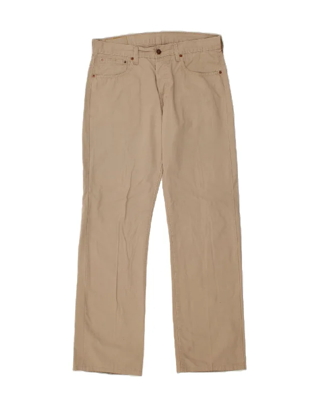 LEVI'S Mens 401 Straight Casual Trousers W32 L34 Beige Cotton Trousers Yoga Stretchy Trousers Yoga Stretchy LEVI'S Mens 401 Straight Casual Trousers W32 L34 Beige Cotton Trousers Yoga Stretchy Trousers Yoga Stretchy