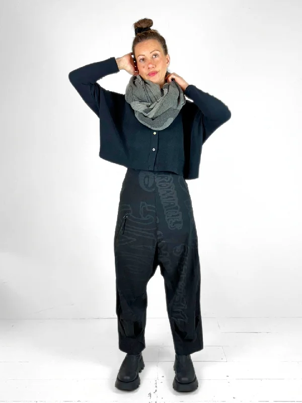 Rundholz Printed Drop-Crotch Trousers - 3440107 Trousers Fall Fleece Trousers Fall Fleece Rundholz Printed Drop-Crotch Trousers - 3440107 Trousers Fall Fleece Trousers Fall Fleece