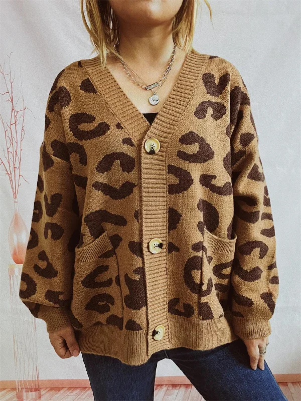 Leopard Button Front Cardigan with Pockets Satin Fabric Silk Fabric Chiffon Fabric Satin Fabric Silk Fabric Chiffon Fabric Leopard Button Front Cardigan with Pockets Satin Fabric Silk Fabric Chiffon Fabric Satin Fabric Silk Fabric Chiffon Fabric