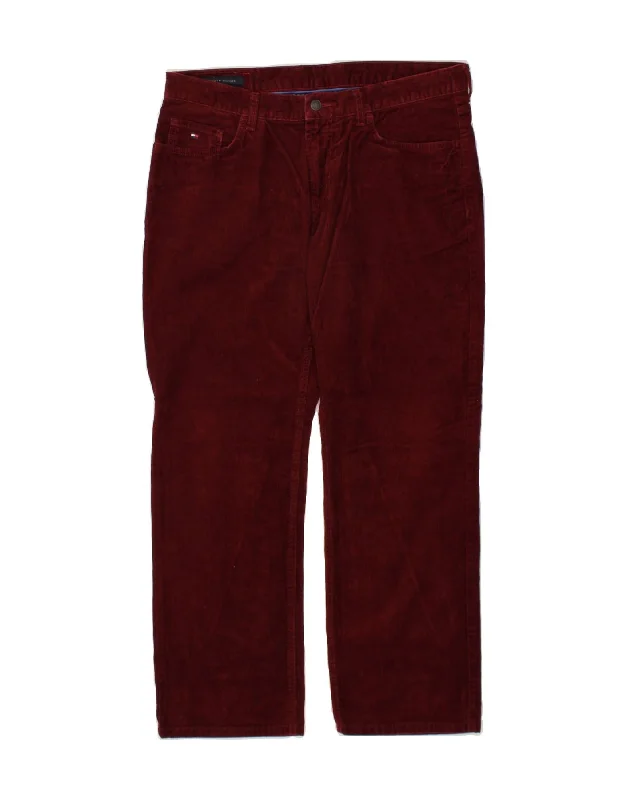 TOMMY HILFIGER Mens Straight Corduroy Trousers W36 L30 Maroon Cotton Trousers Review Highly Trousers Review Highly TOMMY HILFIGER Mens Straight Corduroy Trousers W36 L30 Maroon Cotton Trousers Review Highly Trousers Review Highly