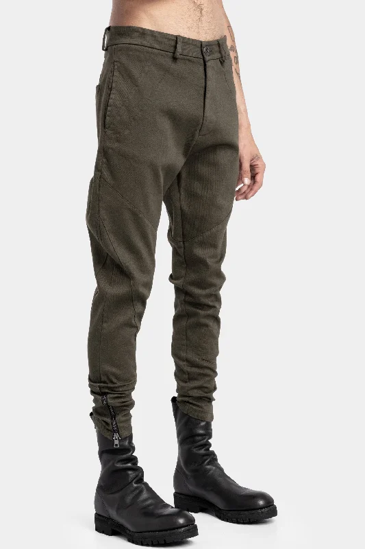 Cotton twill skinny trousers, Military Green Trousers practical easy-care Trousers practical easy-care Cotton twill skinny trousers, Military Green Trousers practical easy-care Trousers practical easy-care