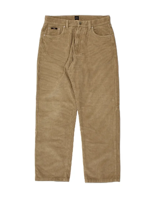 HUGO BOSS Mens Straight Corduroy Trousers W35 L34 Brown Cotton Trousers Cargo Utility Trousers Cargo Utility HUGO BOSS Mens Straight Corduroy Trousers W35 L34 Brown Cotton Trousers Cargo Utility Trousers Cargo Utility