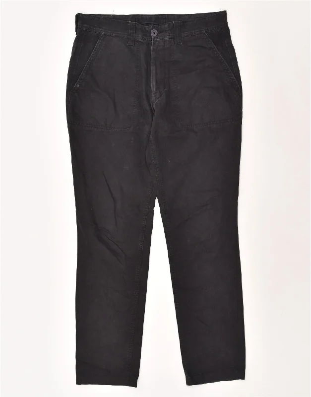 MARLBORO CLASSICS Mens Tapered Chino Trousers W34 L31 Black Cotton Trousers Custom Made Trousers Custom Made MARLBORO CLASSICS Mens Tapered Chino Trousers W34 L31 Black Cotton Trousers Custom Made Trousers Custom Made