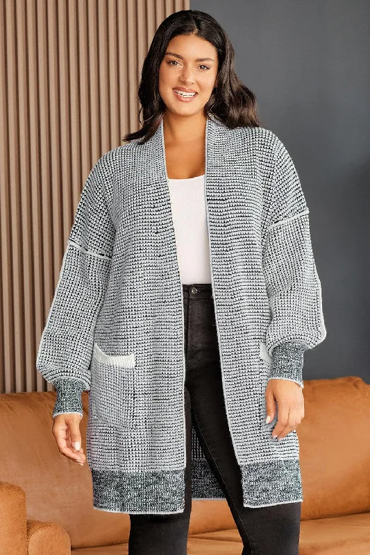 Plus Size Open Front Longline Cardigan Fitted Loose Oversized Fitted Loose Oversized Plus Size Open Front Longline Cardigan Fitted Loose Oversized Fitted Loose Oversized