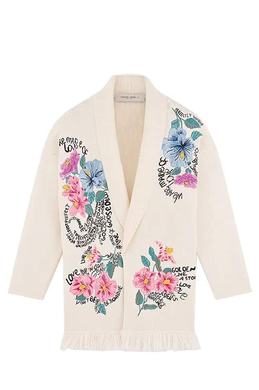 Journey W's Embroidered Cardigan Wool Cardigan Cotton Cardigan Cashmere Cardigan Wool Cardigan Cotton Cardigan Cashmere Cardigan