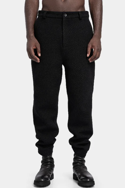 Wool blend trousers Trousers fashionable trendy Trousers fashionable trendy