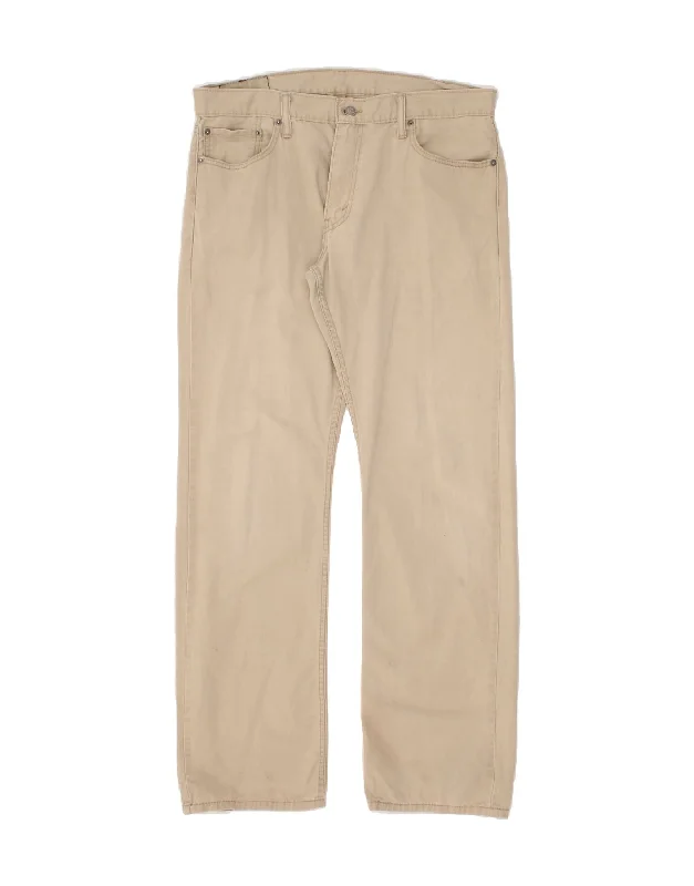 LEVI'S Mens 514 Straight Casual Trousers W36 L34 Beige Cotton Trousers Palazzo Wide Leg Trousers Palazzo Wide Leg LEVI'S Mens 514 Straight Casual Trousers W36 L34 Beige Cotton Trousers Palazzo Wide Leg Trousers Palazzo Wide Leg