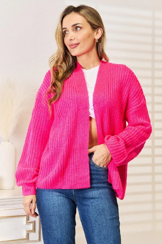 Woven Right Rib-Knit Open Front Drop Shoulder Cardigan Silk Blend Satin Velvet Silk Blend Satin Velvet Woven Right Rib-Knit Open Front Drop Shoulder Cardigan Silk Blend Satin Velvet Silk Blend Satin Velvet