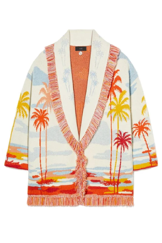 Riding The Waves Cardigan Sequined Glittery Shiny Sequined Glittery Shiny