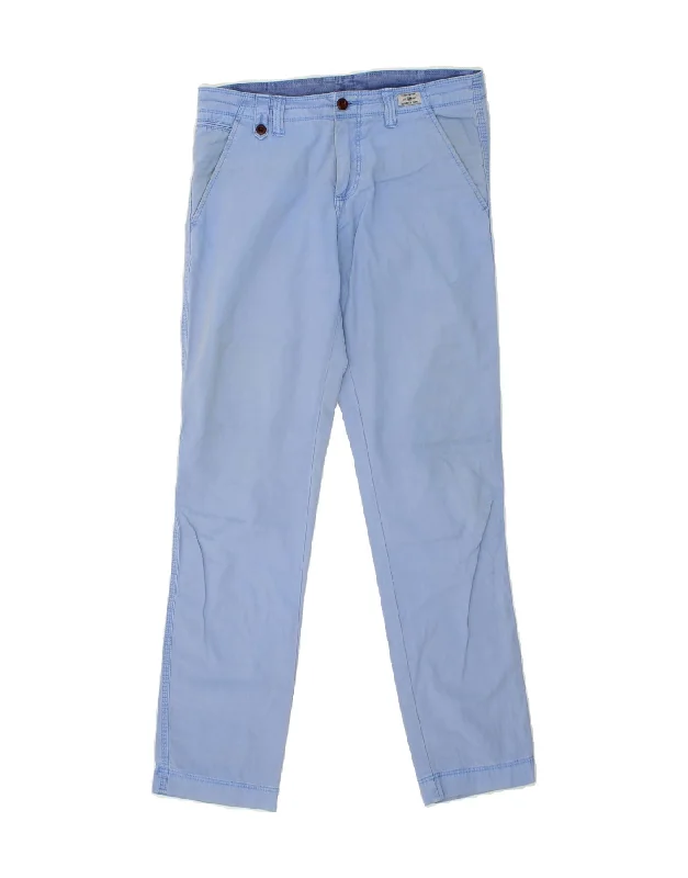 TOMMY HILFIGER Mens Slim Chino Trousers W32 L34 Blue Cotton Trousers luxurious premium Trousers luxurious premium TOMMY HILFIGER Mens Slim Chino Trousers W32 L34 Blue Cotton Trousers luxurious premium Trousers luxurious premium