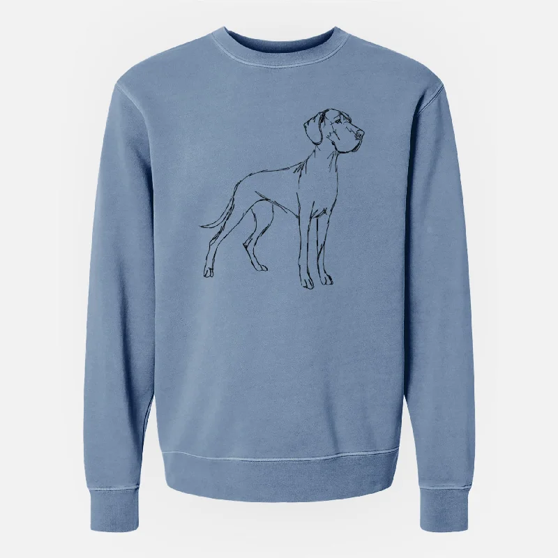 Doodled Layla the Great Dane - Unisex Pigment Dyed Crew Sweatshirt Hoodie with Longline Fit Extended Stylish Hoodie with Longline Fit Extended Stylish Doodled Layla the Great Dane - Unisex Pigment Dyed Crew Sweatshirt Hoodie with Longline Fit Extended Stylish Hoodie with Longline Fit Extended Stylish