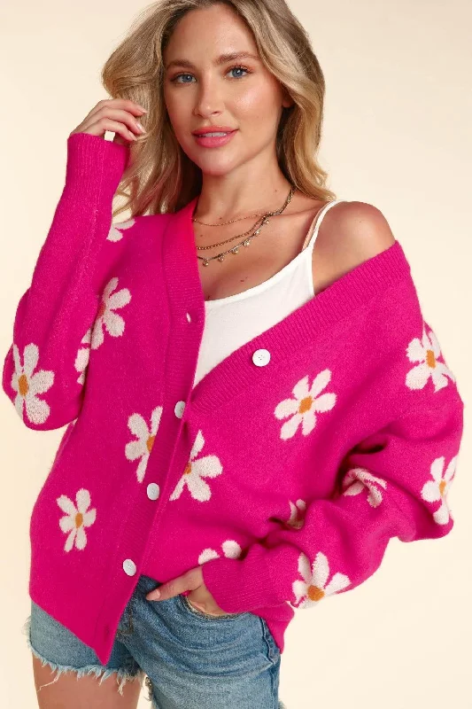 Haptics Full Size Daisy Floral Button Down Long Sleeve Cardigan Fleece Fabric Down Fabric Feather Fabric Fleece Fabric Down Fabric Feather Fabric Haptics Full Size Daisy Floral Button Down Long Sleeve Cardigan Fleece Fabric Down Fabric Feather Fabric Fleece Fabric Down Fabric Feather Fabric